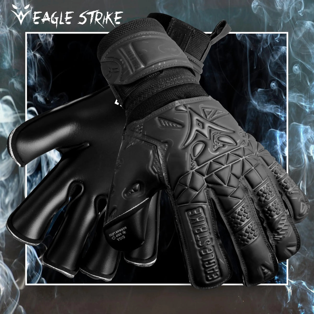 Goalkeeper Gloves – Finger Protection - Black