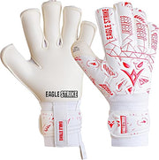 Soccer Goalkeeper Gloves Giga Grip V1.0 Fingers protection All Black