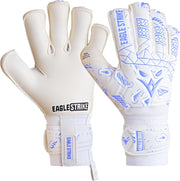 Soccer Goalkeeper Gloves Giga Grip V1.0 Fingers protection All Black