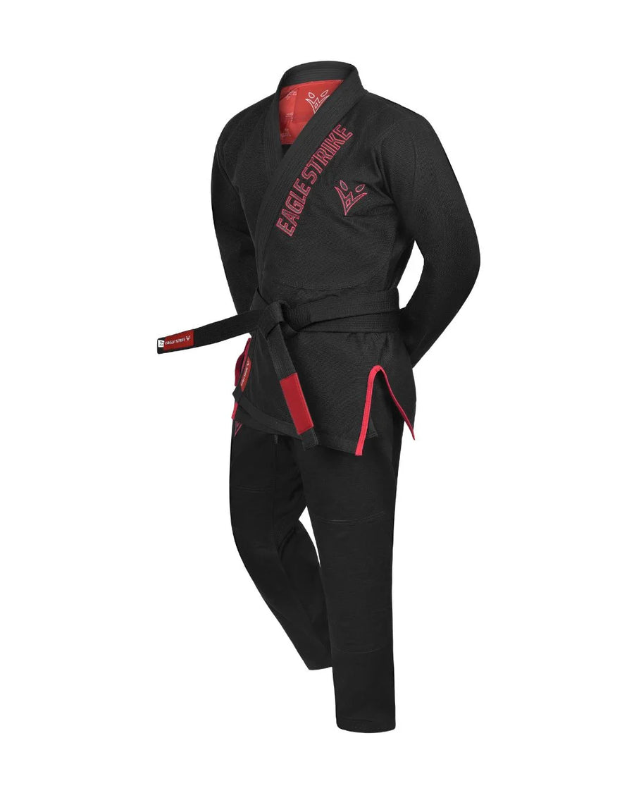 Eagle Strike Premium BJJ Gi – Jiu Jitsu Gi Soft Lightweight Martial Arts Uniform 100% Cotton – Kids & Adults