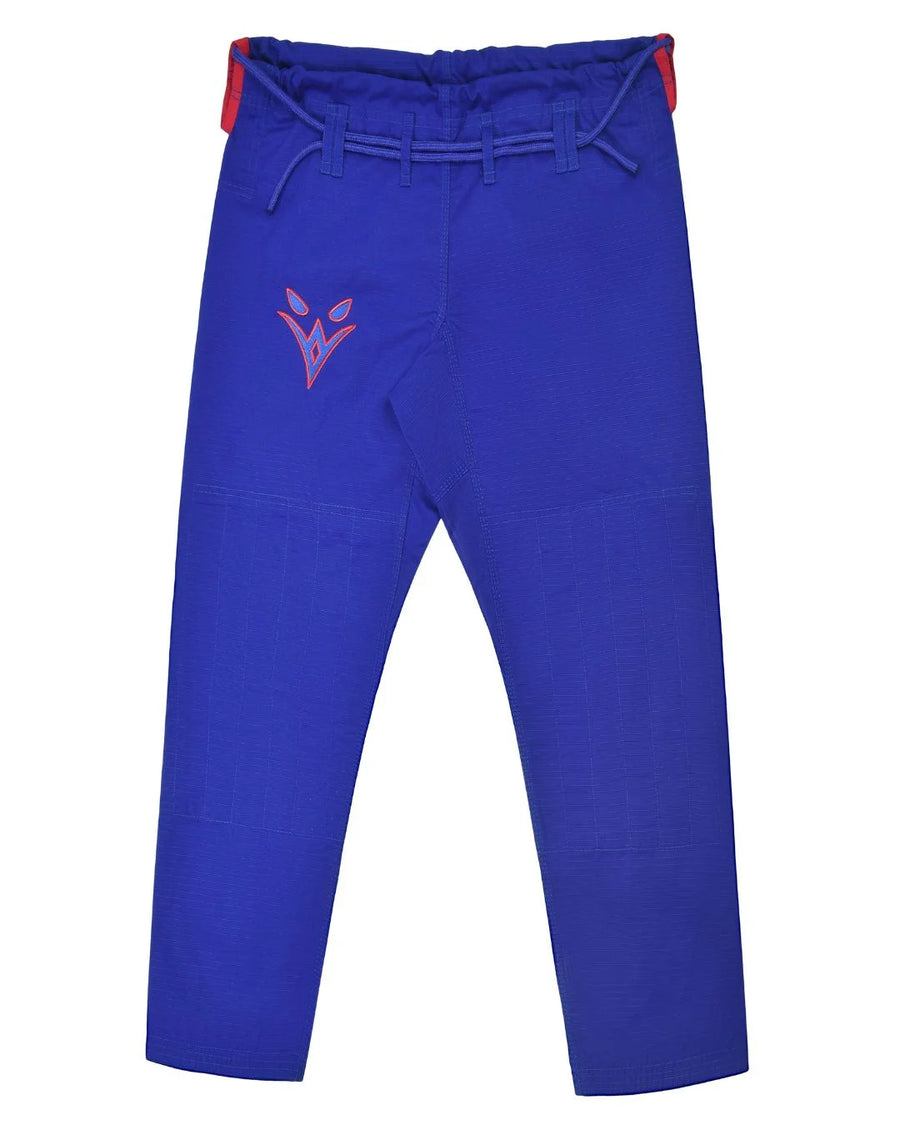 Eagle Strike Premium BJJ Gi – Jiu Jitsu Gi Soft Lightweight Martial Arts Uniform 100% Cotton – Kids & Adults – Blue