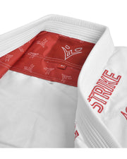 Eagle Strike Premium BJJ Gi – Jiu Jitsu Gi Soft Lightweight Martial Arts Uniform 100% Cotton – Kids & Adults – White