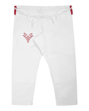 Eagle Strike Premium BJJ Gi – Jiu Jitsu Gi Soft Lightweight Martial Arts Uniform 100% Cotton – Kids & Adults – White