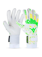 Soccer Goalie Gloves - Extreme Grip German Sticky Latex & Built-in Finger Spines Pro-Level Gloves