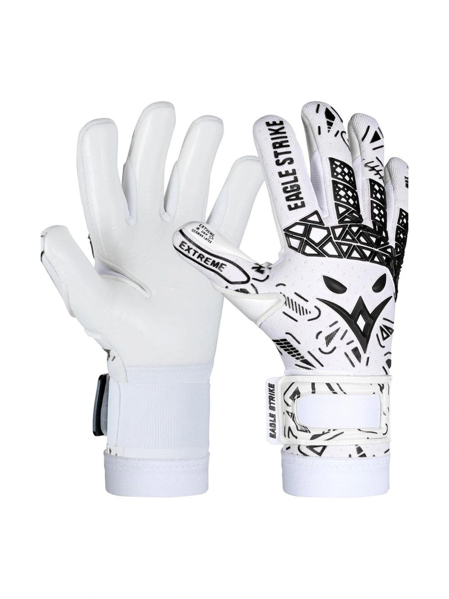 Soccer Goalie Gloves - Extreme Grip German Sticky Latex & Built-in Finger Spines Pro-Level Gloves