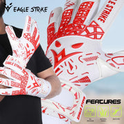 Soccer Goalie Gloves - Extreme Grip German Sticky Latex & Built-in Finger Spines Pro-Level Gloves