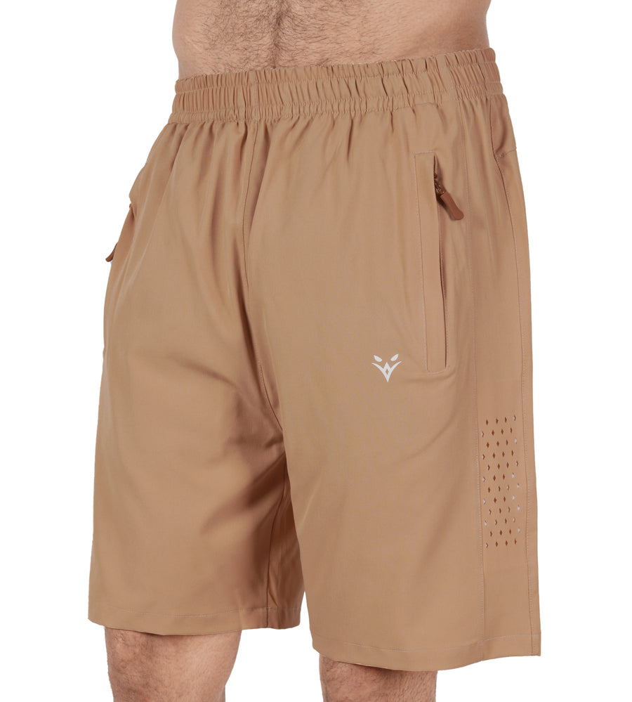 Eagle Strike Casual Athletic Shorts Light Brown