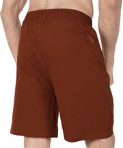 Eagle Strike Casual Athletic Shorts Brown