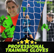 Eagle Strike Pro Goalkeeper Gloves - Neon Green