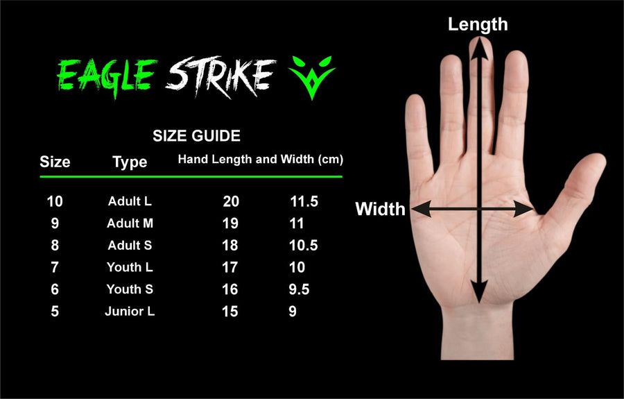 Eagle Strike Pro Goalkeeper Gloves - Neon Green