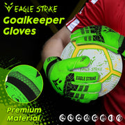 Eagle Strike Pro Goalkeeper Gloves - Neon Green