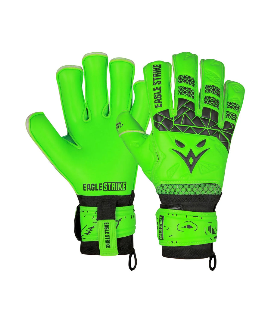 Eagle Strike Pro Goalkeeper Gloves - Neon Green
