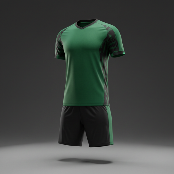 Eagle Strike Soccer Kit – Green & Black