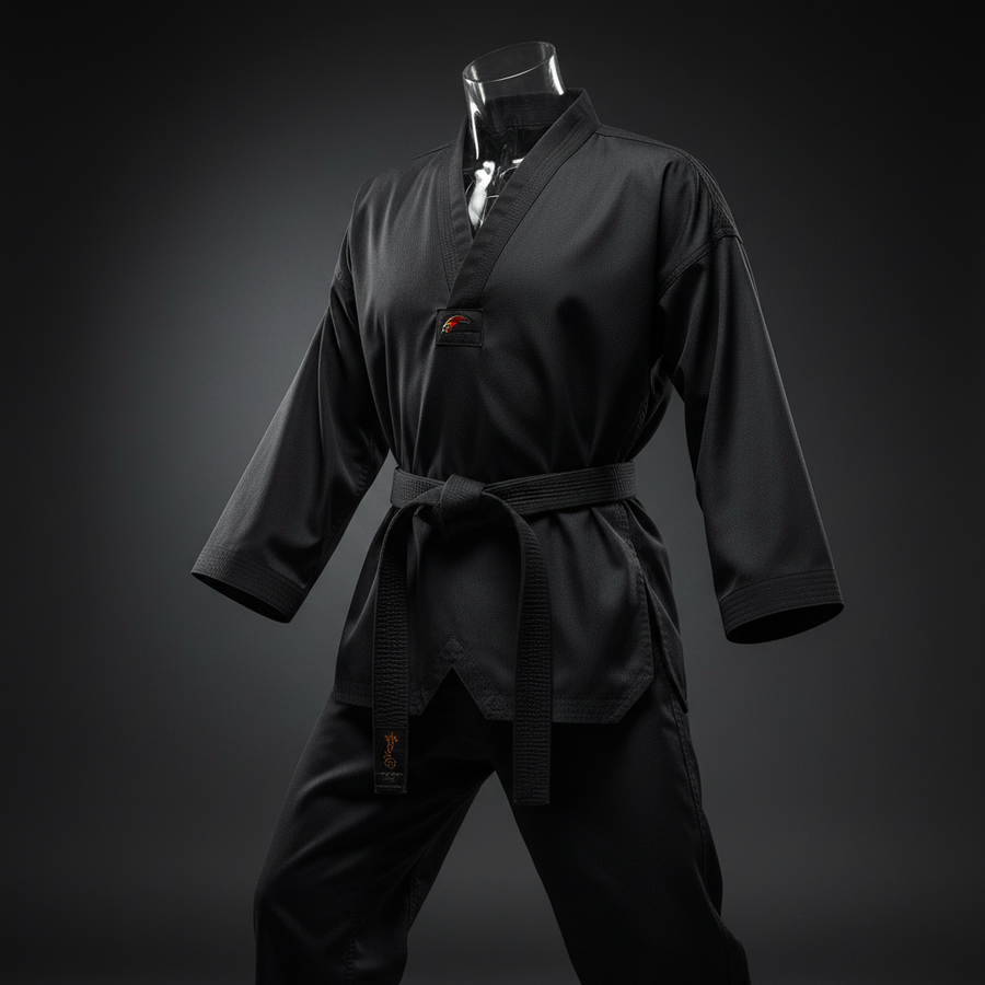 Eagle Strike Pro Taekwondo Dobok Black UAE